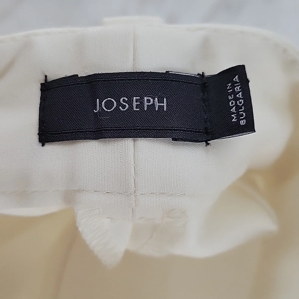 Joseph Mid-Rise Straight-Leg Cady Pants - Picture 15 of 16